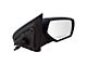 Powered Heated Memory Side Mirror with Puddle Light; Textured Black; Passenger Side (14-18 Sierra 1500)