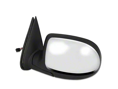 Powered Heated Mirror; Driver Side; Chrome (99-02 Sierra 1500)