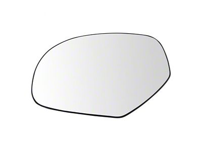 Powered Heated Mirror Glass; Driver Side (07-13 Sierra 1500)