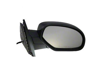 Powered Heated Mirror; Paint to Match Black; Passenger Side (07-13 Sierra 1500)