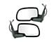 Powered Heated Mirrors; Gloss Black (99-02 Sierra 1500)