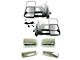 Powered Heated Power Folding Towing Mirrors with Black and Chrome Caps (14-18 Sierra 1500)