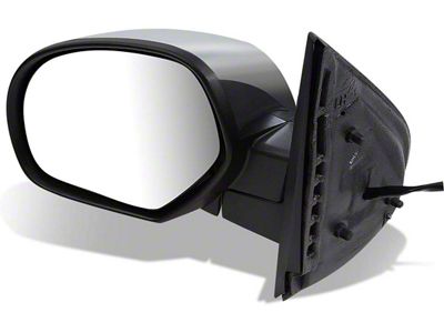 Powered Heated Side Mirror; Chrome; Driver Side (07-13 Sierra 1500)