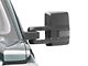 Powered Heated Towing Mirrors with Ambient Temp Sensor and Smoked LED Turn Signals; Black (14-16 Sierra 1500)