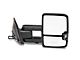 Powered Heated Automatic Folding Towing Mirrors with Smoked LED Turn Signals; Chrome (14-18 Sierra 1500)