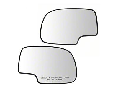 Powered Mirror Glass; Driver and Passenger Side (99-02 Sierra 1500)