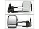 Powered Towing Mirrors with Smoked Turn Signals; Chrome (03-06 Sierra 1500)