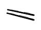 Premier 4 Oval Nerf Side Step Bars with Mounting Kit; Black (14-18 Sierra 1500 Crew Cab)