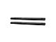 Premier 6 Oval Nerf Side Step Bars with Mounting Kit; Black (14-18 Sierra 1500 Double Cab)