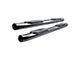 Pro Traxx 4-Inch Oval Side Step Bars; Black (19-24 Sierra 1500 Double Cab)