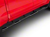 Westin Pro Traxx 5-Inch Wheel-to-Wheel Oval Side Step Bars; Black (19-25 Sierra 1500 Crew Cab)