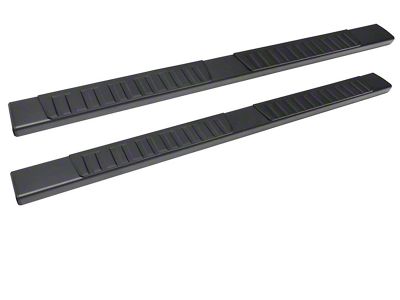 R7 Nerf Side Step Bars; Black (19-24 Sierra 1500 Crew Cab)