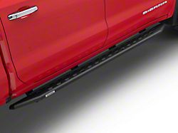 Go Rhino RB20 Slim Running Boards; Protective Bedliner Coating (19-24 Sierra 1500 Crew Cab)