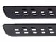 Go Rhino RB30 Running Boards with Drop Steps; Textured Black (14-18 Sierra 1500 Crew Cab)