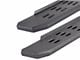 Go Rhino RB30 Running Boards with Drop Steps; Textured Black (19-25 Sierra 1500 Crew Cab)