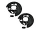 Rear Brake Rotor Backing Plates (99-06 Sierra 1500 w/ Rear Disc Brakes, Excluding Quadrasteer)