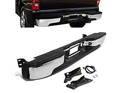 Rear Bumper; Chrome (99-06 Sierra 1500 Fleetside)