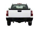 Rear Bumper Cover; Not Pre-Drilled for Backup Sensors; Gloss Black (07-13 Sierra 1500)