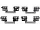 Rear Disc Brake Hardware Kit (14-15 Sierra 1500)