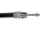 Rear Parking Brake Cable; Driver Side (07-09 Sierra 1500 Regular Cab w/ 6.50-Foot Standard Box)