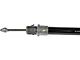 Rear Parking Brake Cable; Driver Side (07-09 Sierra 1500 Regular Cab w/ 6.50-Foot Standard Box)