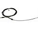 Rear Parking Brake Cable; Passenger Side (09-11 Sierra 1500 Extended Cab; 12-13 Sierra 1500 Extended Cab w/ 6.50-Foot Standard Box, Crew Cab)