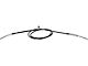 Rear Parking Brake Cable; Passenger Side (14-18 Sierra 1500 Double Cab, Crew Cab)