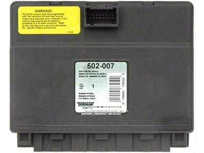 Remanufactured Body Control Module (04-06 Sierra 1500 Crew Cab)