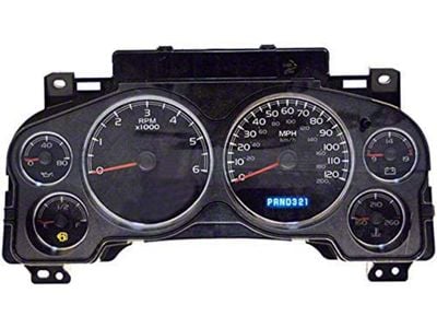 Remanufactured Instrument Cluster (07-12 4.3L, 5.3L, 6.0L Sierra 1500 w/ Automatic Transmission)