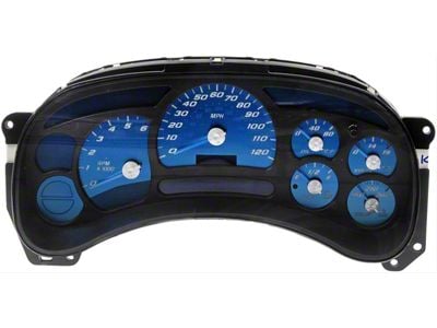 Remanufactured Instrument Cluster; 6-Gauge (03-06 Sierra 1500 w/ Automatic Transmission)