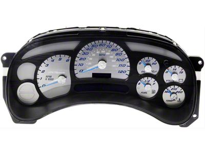 Remanufactured Instrument Cluster; 6-Gauge (03-05 Sierra 1500 w/ Automatic Transmission)