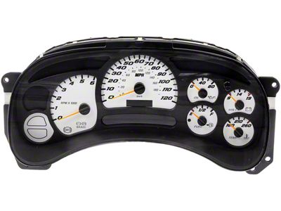 Remanufactured Instrument Cluster; 6-Gauge (03-05 Sierra 1500 w/ Manual Transmission)