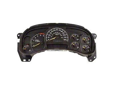 Remanufactured Instrument Cluster; 7-Gauge (03-05 Sierra 1500 w/ Automatic Transmission)