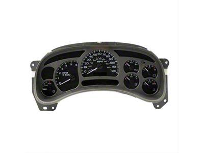 Remanufactured Instrument Cluster; 7-Gauge (05-06 6.0L Sierra 1500)