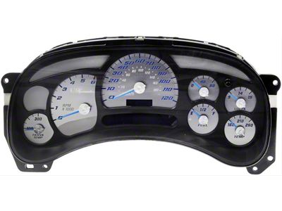 Remanufactured Instrument Cluster; 7-Gauge (03-05 Sierra 1500 w/ Automatic Transmission)