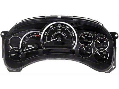 Remanufactured Instrument Cluster; 7-Gauge (03-05 Sierra 1500)