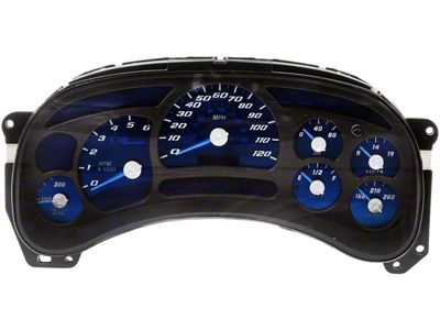 Remanufactured Instrument Cluster; 7-Gauge (03-05 6.0L Sierra 1500 Extended Cab w/ Automatic Transmission)