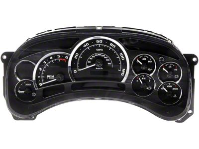 Remanufactured Instrument Cluster; 7-Gauge (03-05 6.0L Sierra 1500 Extended Cab w/ Automatic Transmission)