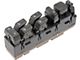 Remanufactured Power Window Switch; Front Driver Side; 8-Button (04-06 Sierra 1500 Crew Cab)