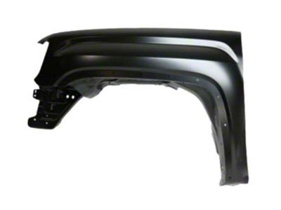 Replacement Aftermarket Fender; Driver Side; Unpainted (14-18 Sierra 1500)