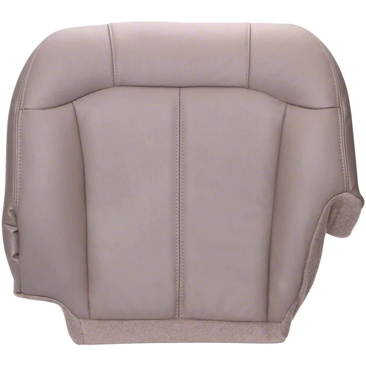 Sierra 1500 Replacement Bottom Seat Cover; Driver Side; Neutral/Tan ...