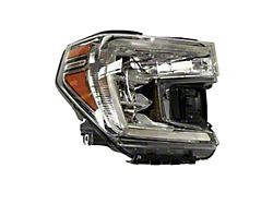 Replacement Headlight; Chrome Housing; Clear Lens; Passenger Side (19-21 Sierra 1500; 2022 Sierra 1500 Limited)