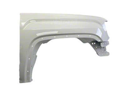 Replacement OEM Fender; Passenger Side; White (14-18 Sierra 1500)