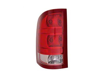 Replacement Tail Light; Driver Side (10-11 Sierra 1500)