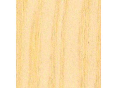 RETROLINER Real Wood Bed Liner; Ash Wood; HydroShine Finish; Mild Steel Punched Bed Strips (04-06 Sierra 1500 w/ 5.80-Foot Short Box)