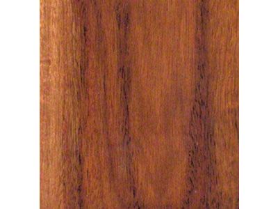 RETROLINER Real Wood Bed Liner; Black Walnut Wood; HydroShine Finish; Mild Steel Punched Bed Strips (04-06 Sierra 1500 w/ 5.80-Foot Short Box)