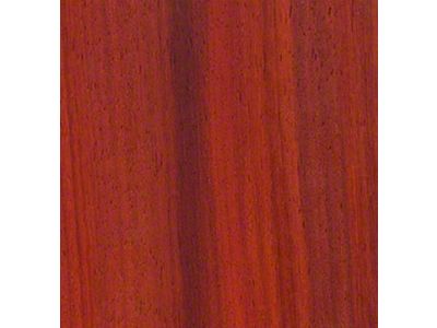 RETROLINER Real Wood Bed Liner; Paduak Wood; HydroShine Finish; Mild Steel Punched Bed Strips (14-18 Sierra 1500 w/ 5.80-Foot Short Box)