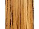 RETROLINER Real Wood Bed Liner; Zebra Wood; HydroSatin Finish; Mild Steel Punched Bed Strips (14-18 Sierra 1500 w/ 5.80-Foot Short Box)