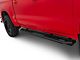 Rocker Armor Side Step Bars; Matte Black (19-24 Sierra 1500 Crew Cab)