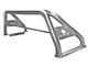 Classic Roll Bar with 50-Inch LED Light Bar; Stainless Steel (07-24 Sierra 1500)